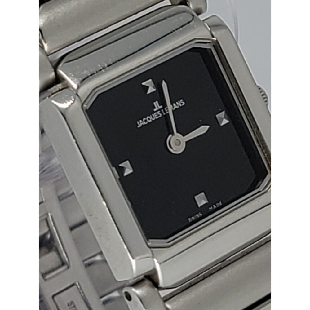 Jacques Lemans Florence Swiss Made 1-2152A Men's Silver Tone Watch